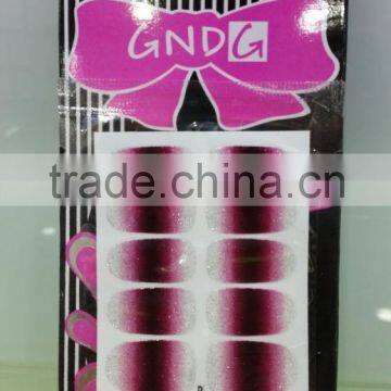 2016 Colorful Hot Sale Gradiente Beauty Stickers Nail for Girls photo-5