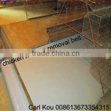 automatic chicken manure removal system for poultry farm
