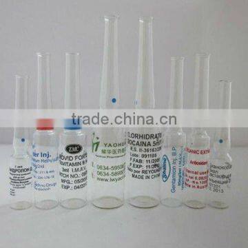 2ml ISO medicine glass ampoule in stock