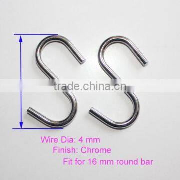 High Quality Stainless Steel Bulk S Hook With Different Size / S Shape Hook for Hanging / Metal S Hooks for Hanging photo-2