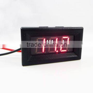 0.36" Red LED Digital Volt Voltage Panel Meter DC 4.5 - 30V 9V 12V 24V