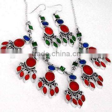 Charming 925 silver gemstone jewelry