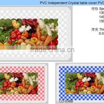 pvc tablecloths decoration oilproof tablecloths in fruits design