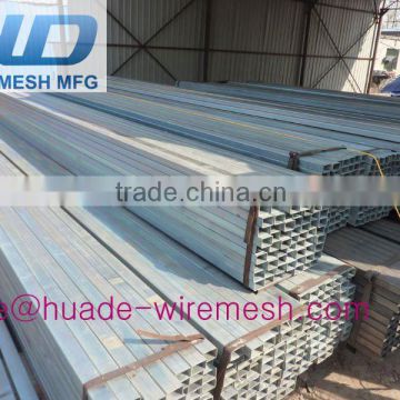 galvanizd and pvc metal fence post