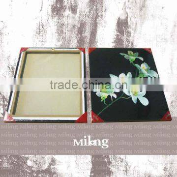 pure flower style framed canvas artwork
