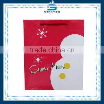 Christmas Design Gift Paper Bag supplier