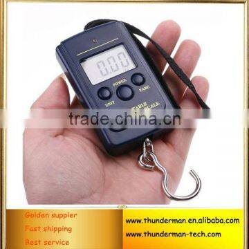 Promotional 40kg Mini digital Pocket Weighing Luggage Scale