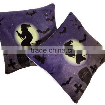 Fancy Designed Festival Square Pillow Halloween Witch Pillow for Party and Home Decoration photo-2