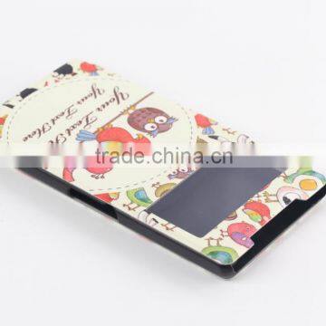Painting Ultra Thin Leather Case for Sony Xperia Z2