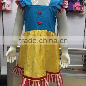 Wholesale Children Boutique Clothing Girls Cotton Frock Designs Child Cotton Dresses