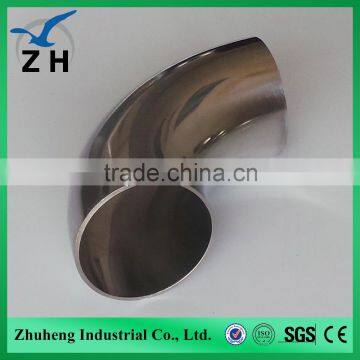 High quality stainless steel sanitary elbow bend