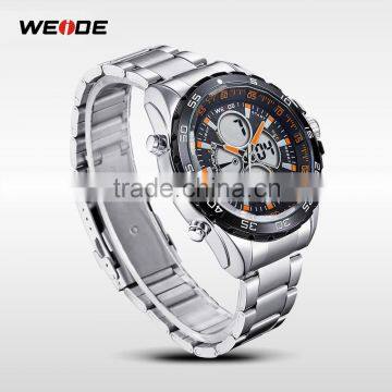 HOT SELL IN Stainless Steel Durable Band Watch Male Outdoor Timepieces Weide Watch 2015 photo-3