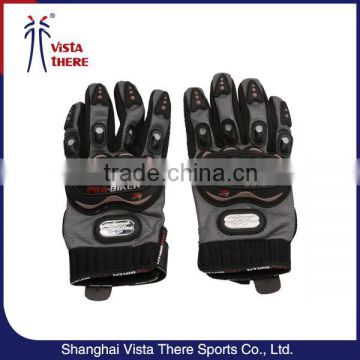 Wholesale OEM racing equipment speed cycling leather biker bicycle glove