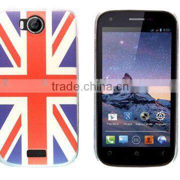 for wiko cink peax 01/02 high quality UK flag crystal case factory price