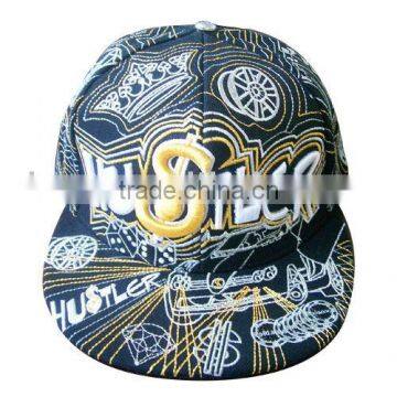 2012 new style 100% cotton fashion cap for fashion people