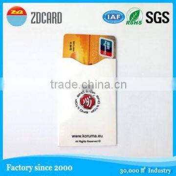 Customized Card Holder Card Sleeve Theft Function
