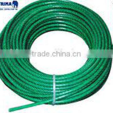 5.0-6.0mm plastic covered steel cable