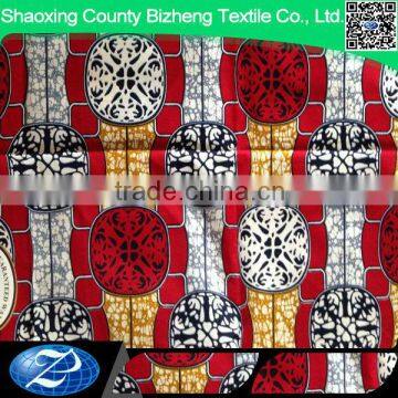 African super wax ankara prints Fabric with 100% Cotton fabric manufacturer