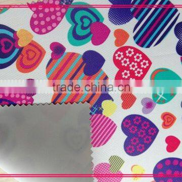 2015 top sale 100% polyester fabric textile 3d printing for home