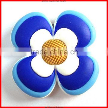 Wholesale soft PVC fridge magnet for Souvenir,3D flower shape fridge magnet (CMS-P0)