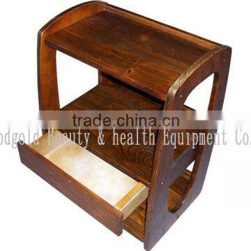 2016 Christmas Hot Sale Wooden Mobile Beauty Trolley photo-4