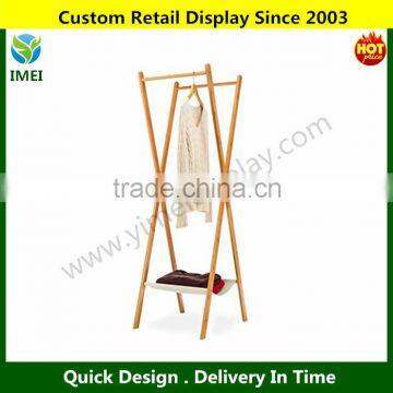 Folding Bamboo Laundry Rack YM5-1242