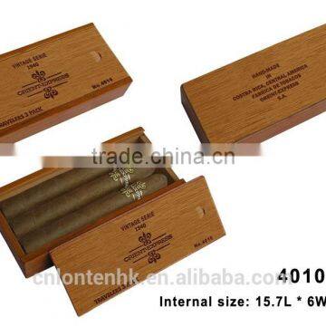 Small Wooden Sliding Lid Box photo-2