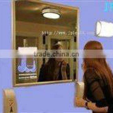 crystal led advertising magic mirror dispaly for shopping mall