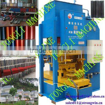 Automatic cement roof tile molding machine high quality