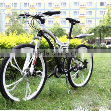 Mountain Bike 26 Inch 27-Speed Mountain Student Car Dual Shock Folding Bike High Carbon Exercise Bike photo-2