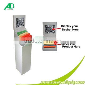 Available as A Counter Display or Floor Stand Corrugated Paper T-Shirt Display