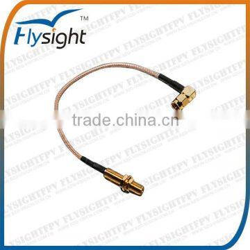 LRTSC01 External Antenna Convert Cable With From 90 Degree L RPSMA to SMA Connector