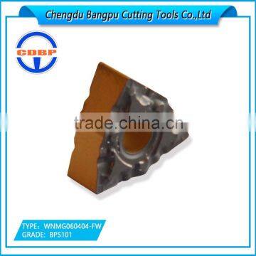 Tungsten Carbide Cutting Tool WNMG060404-FW BPS101 for Steel Finishing photo-3