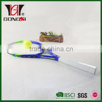 Carbon & aluminium in one piece tennis racket OEM