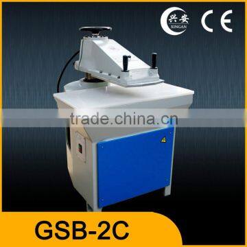 Hydraulic swing arm leather cutting machine for cellphone set