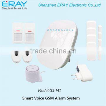 wireless gsm home alarm system with best price smart alarm system(M1)