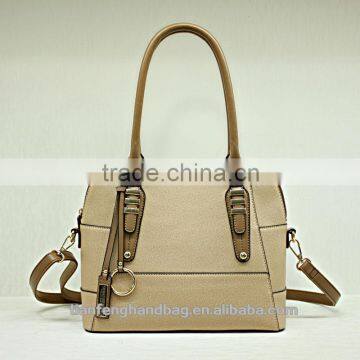 Tianfenghandbg PU Handbag for Lady High Quality Guangzhou China Trendy Female Totebag Shoulder Bag