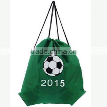 Cheap polyester drawstring bag for soccer ball