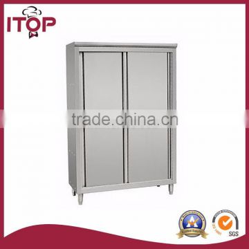 free standing kitchen storage cabinet with sliding door