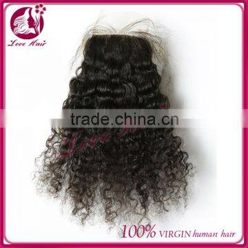 Hot Selling 4*4 Silky Straight Wave Natural Black Lace Closure With Brazilian Virgin Hair photo-3