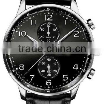 stainless steel high quality chronograph watch