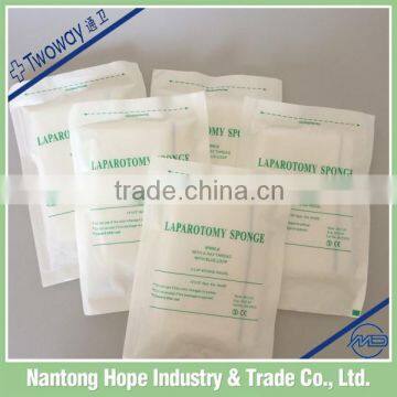 12" x 12" 12ply Medical Sterile Laparotomy Sponge With Blue Loop photo-6