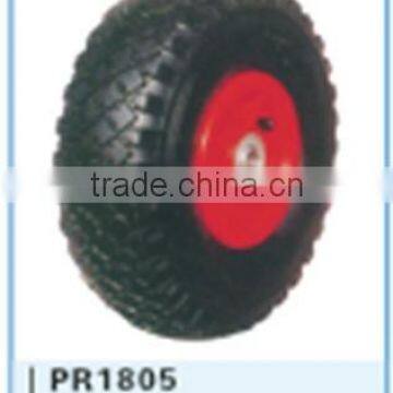 wheel barrow tire and pu 300-4 wheel