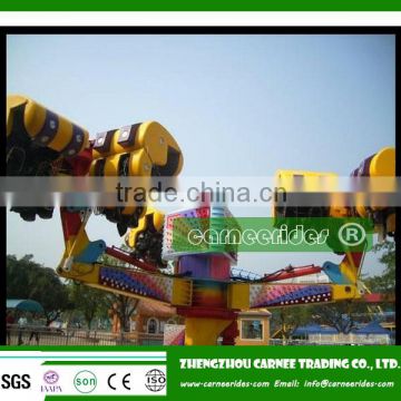 funfair outdoor electrical energy storm rides