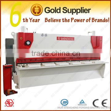 QC11Y-8X3200 manual high precision hydraulic sheet shear guillotine machine