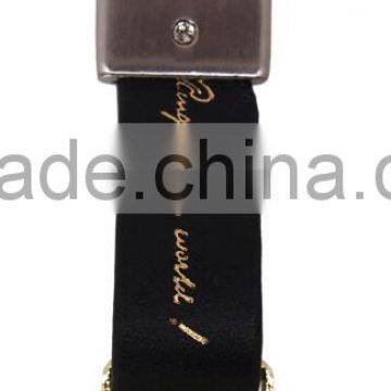 keychain bell in switzerland style with logo and strap keychain as souvenirs