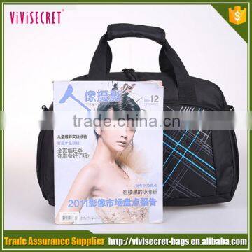 Hot Quality Fashion Black 600d Nylon Charlie Football Sport Bag photo-6