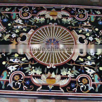 Marble Inlay Dining Table