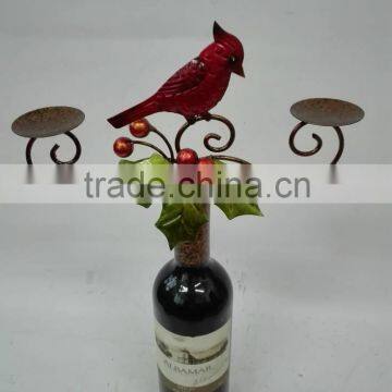 decorative metal wine bottle cap for christmas decoration