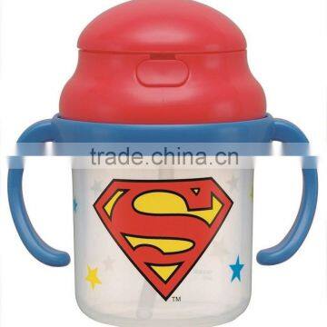 Infant Plastic Cute Straw Cup Training Cup